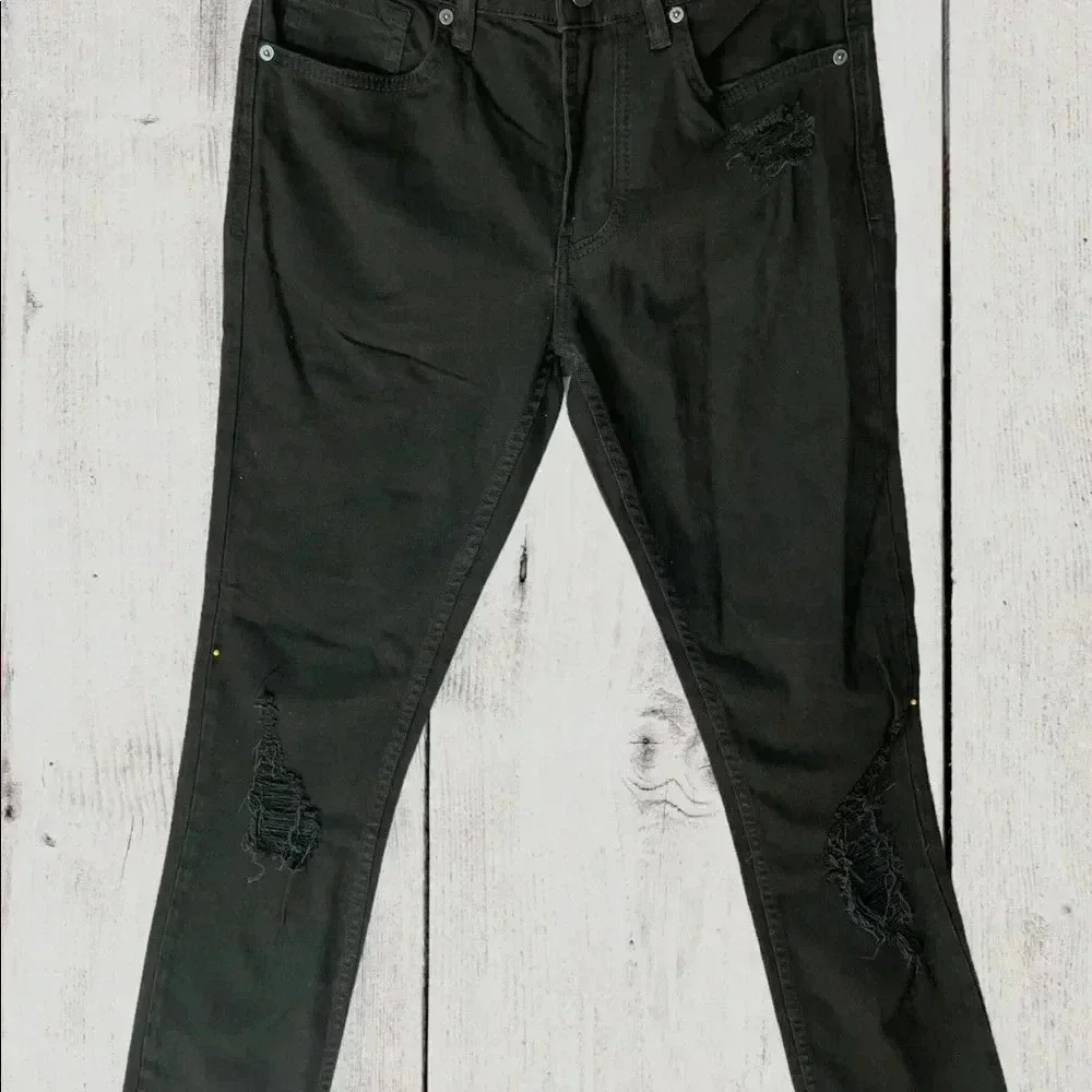 BLANKNYC Black Denim‎ Jeans Sz 31 Preppy Quiet Luxury Whimsigoth